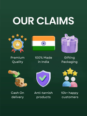 Inara Jewellery benefits: COD, anti-tarnish products, gifting packaging, and 10k+ happy customers